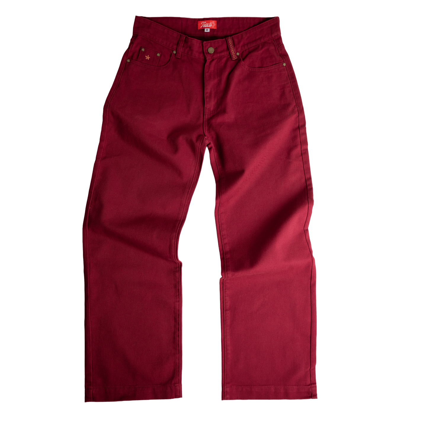Red pants on a transparent background