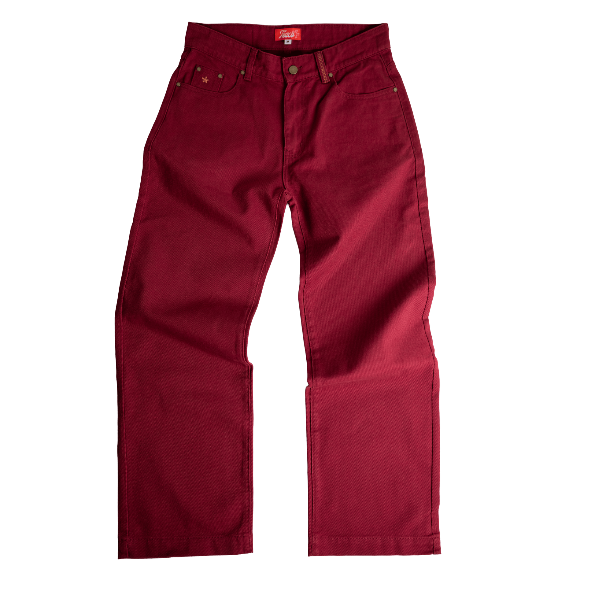 Red pants on a transparent background