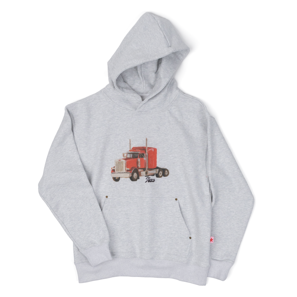 Red Big Truck Hoodie